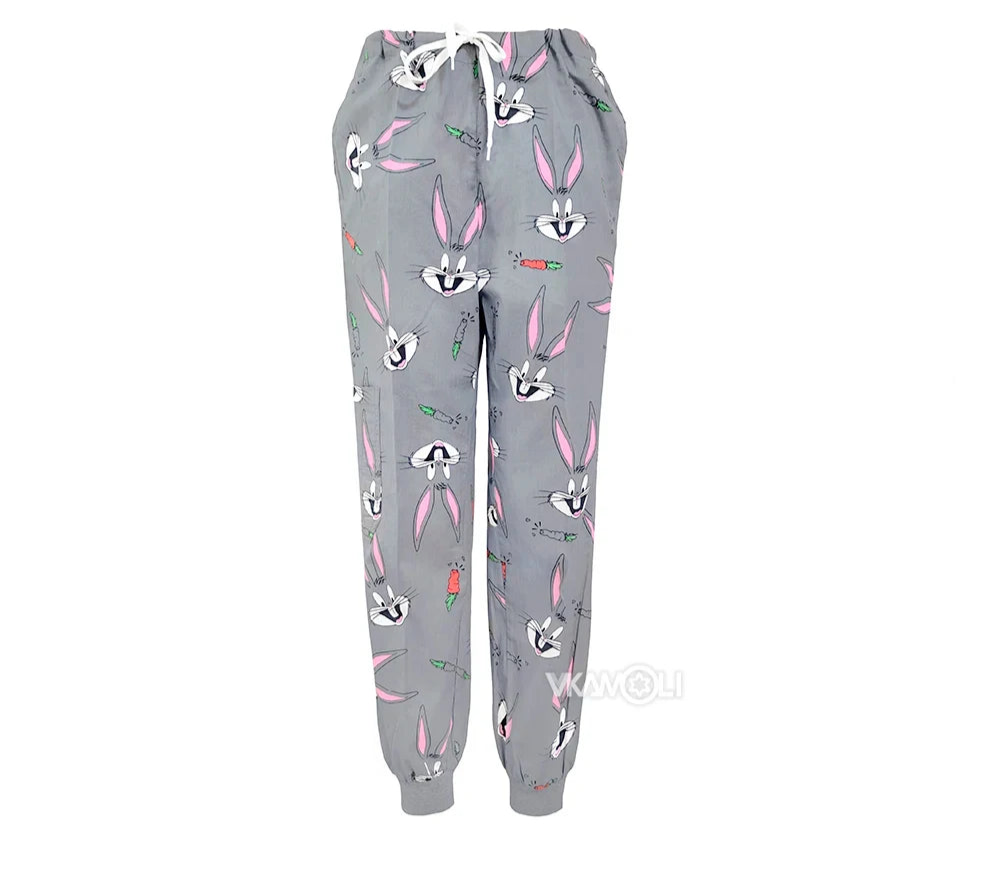 Bugs bunny jogger scrub set w/ cap