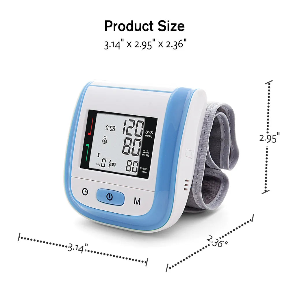 Medical Digital Wrist Blood Pressure cuff