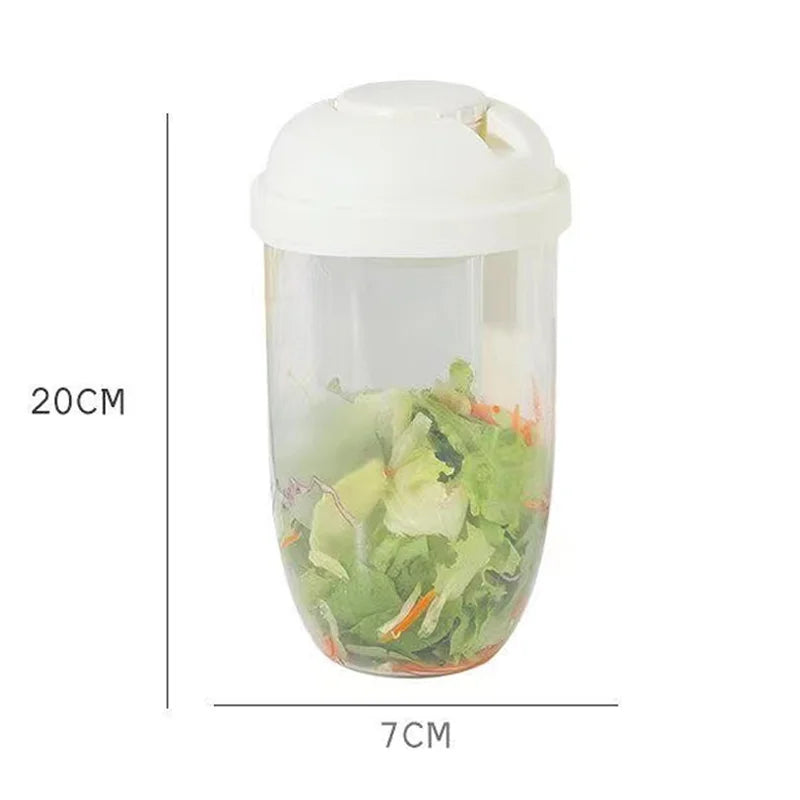 Salad Container Set with Fork & Sauce Cup