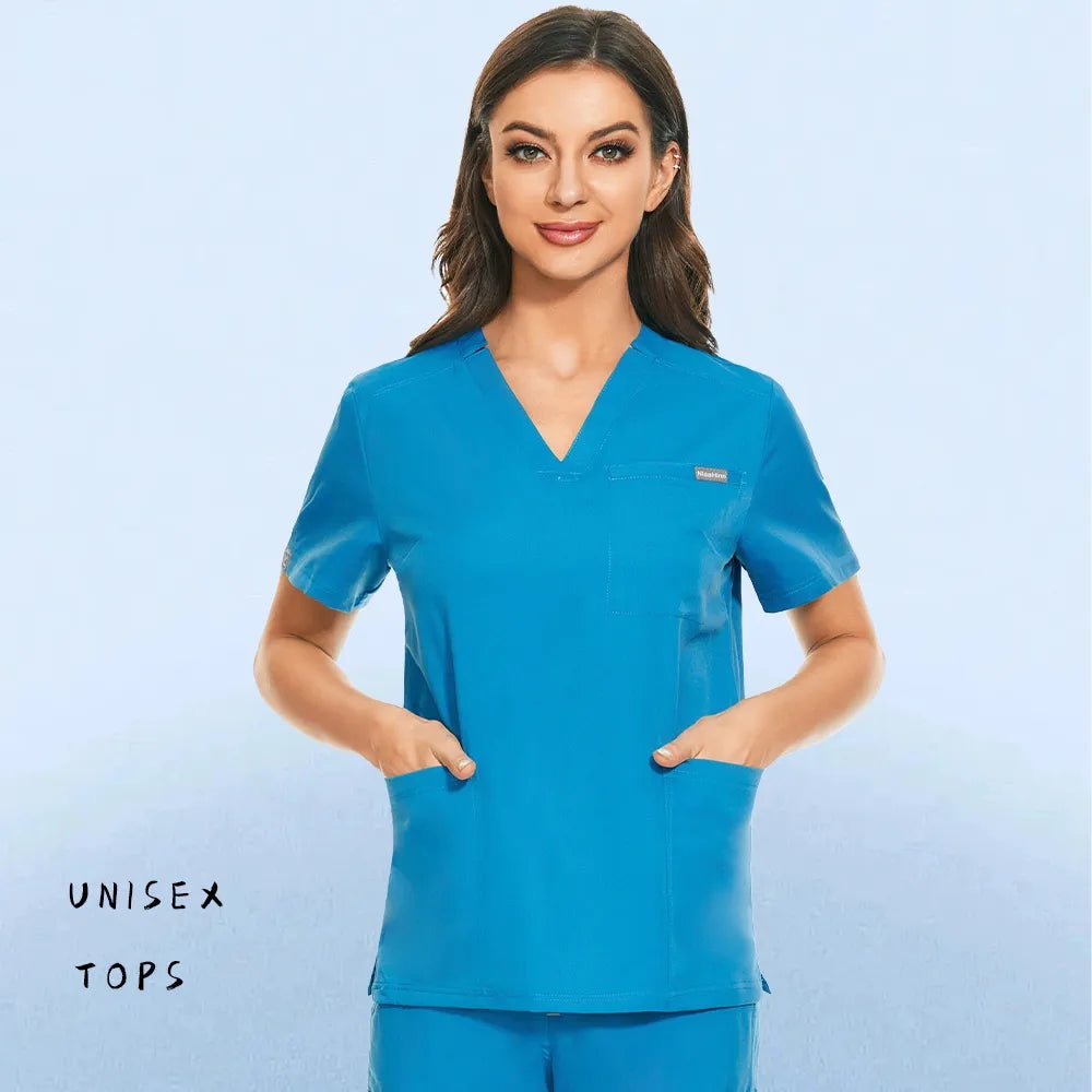 Around O Clock Medical Scrubs Top - sKrubs by Kay LLC