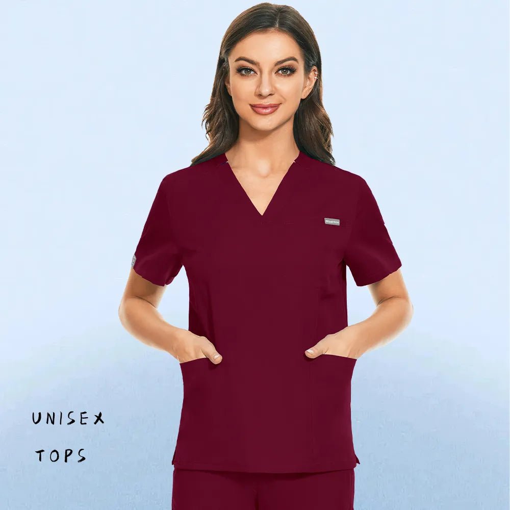 Around O Clock Medical Scrubs Top - sKrubs by Kay LLC