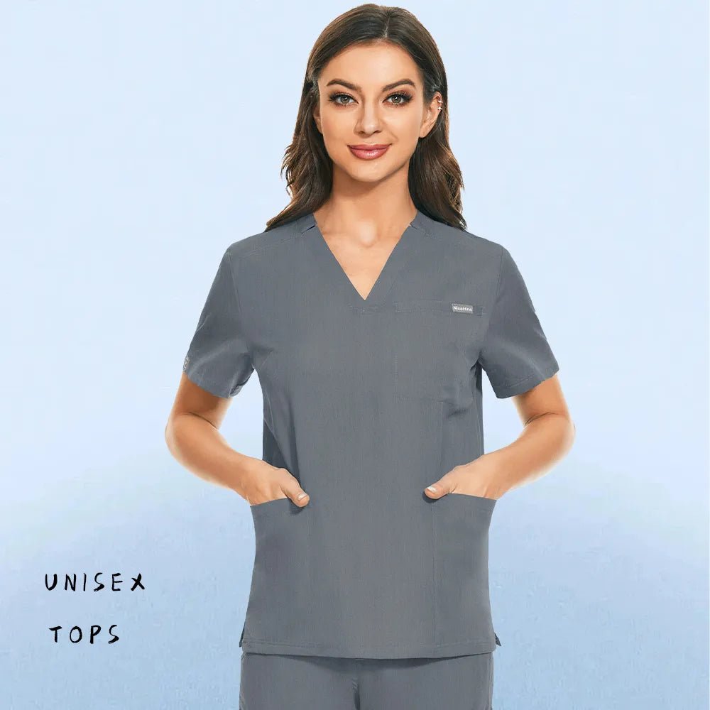 Around O Clock Medical Scrubs Top - sKrubs by Kay LLC