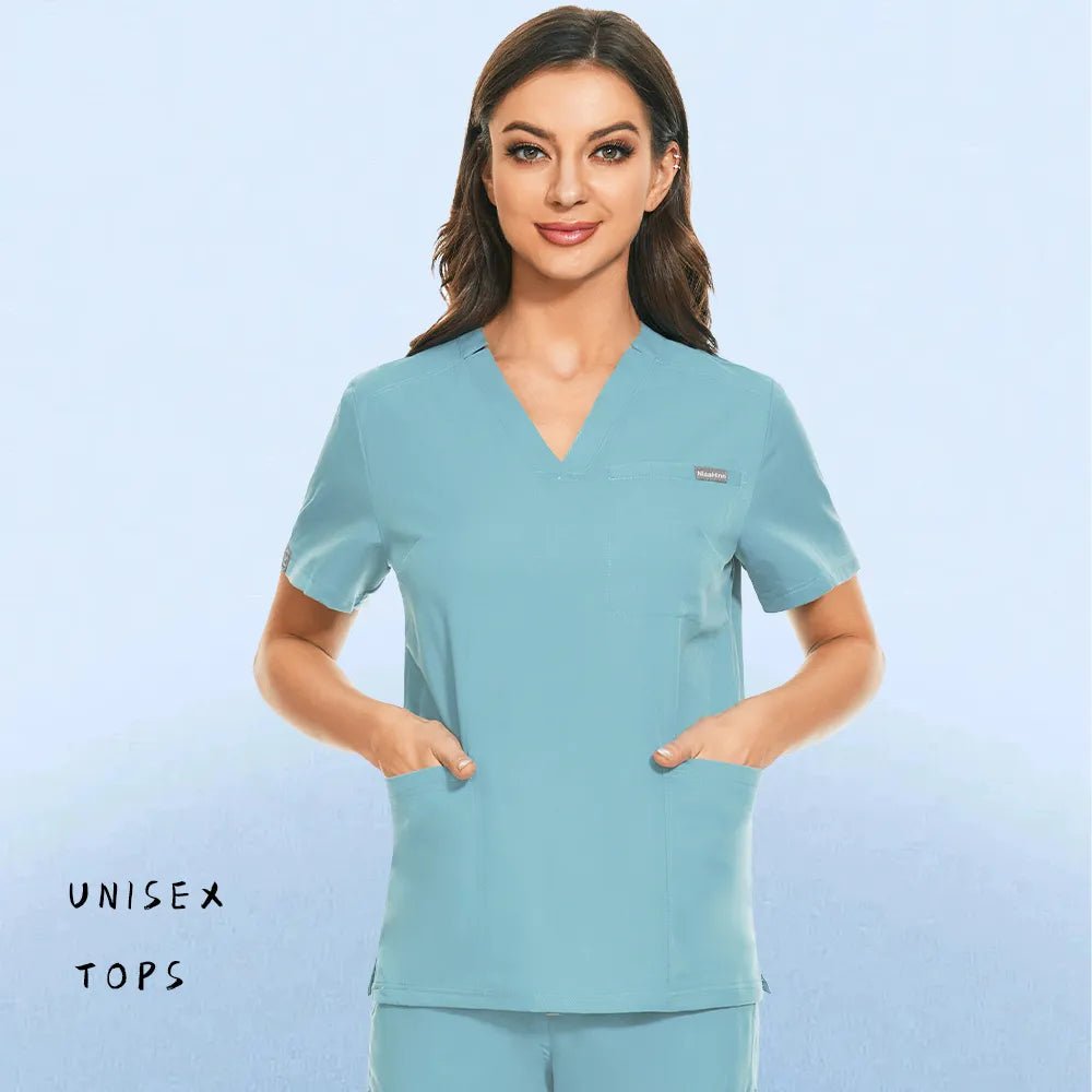 Around O Clock Medical Scrubs Top - sKrubs by Kay LLC