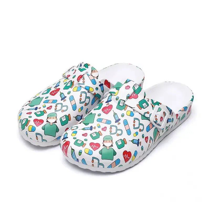 Unisex Medical Clogs (Printed) - sKrubs by Kay LLC