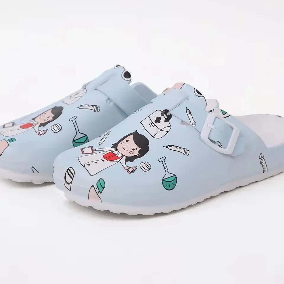 Unisex Medical Clogs (Printed) - sKrubs by Kay LLC