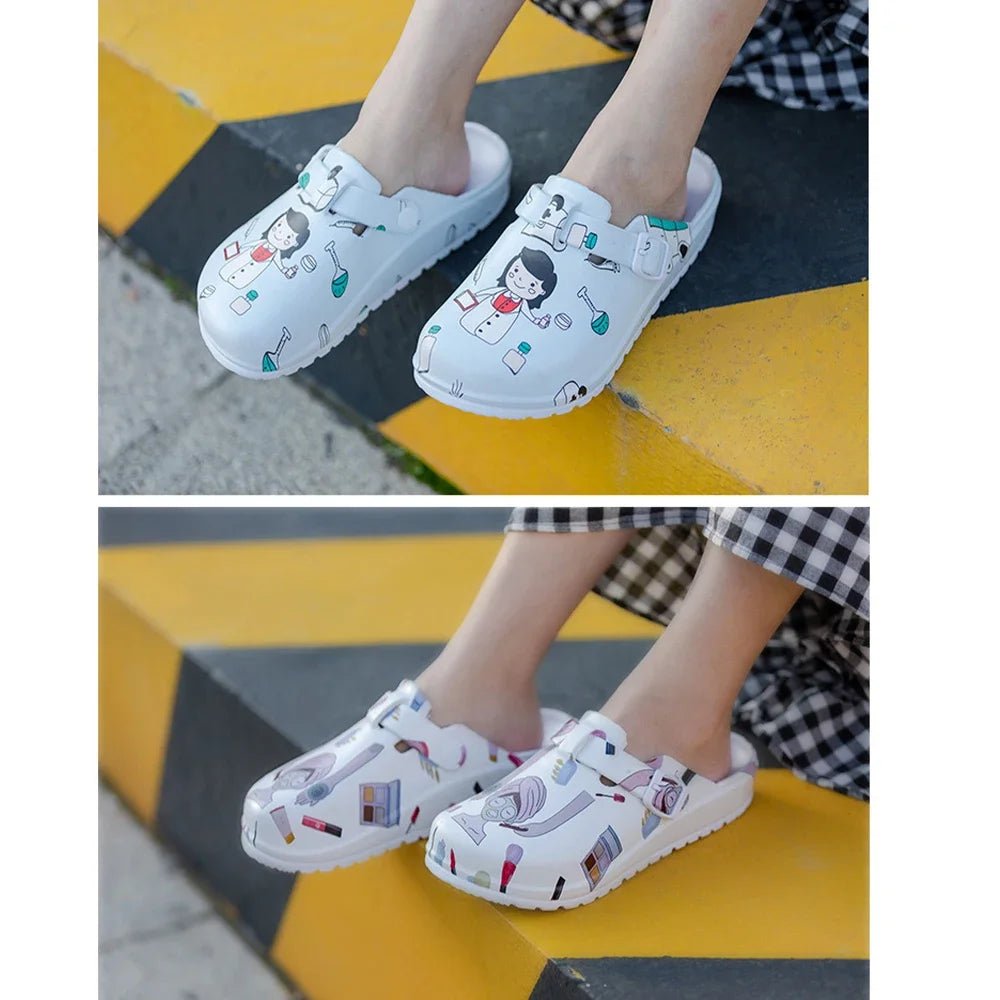 Unisex Medical Clogs (Printed) - sKrubs by Kay LLC